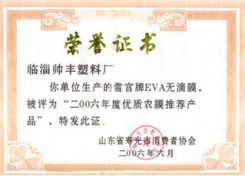 榮譽資質