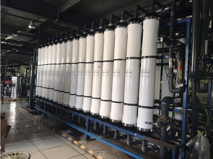 蕪湖某光電廠2400TD切割廢水處理超濾系統二期